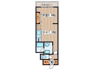 円山パ－クハイツの物件間取画像